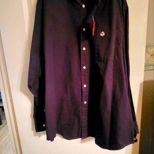 Long sleeve dark Navy round tree and yorke